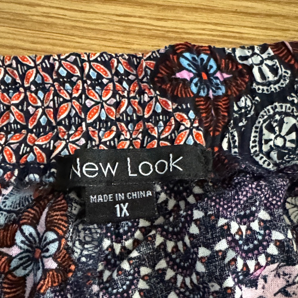 New Look Colorful Boho Pants - Picture 3 of 3